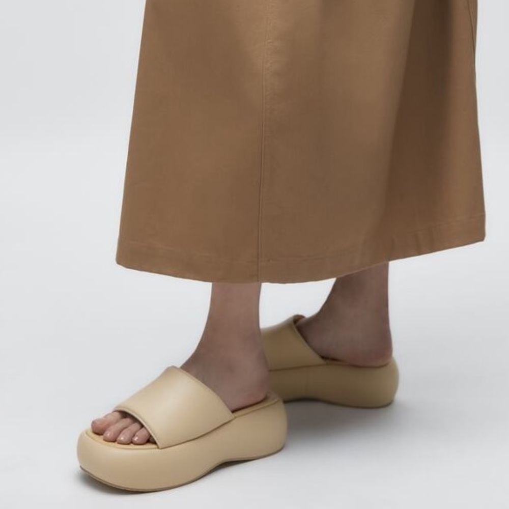 ZARA PLATFORM SANDALS NWT